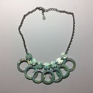 Blue and green necklaces